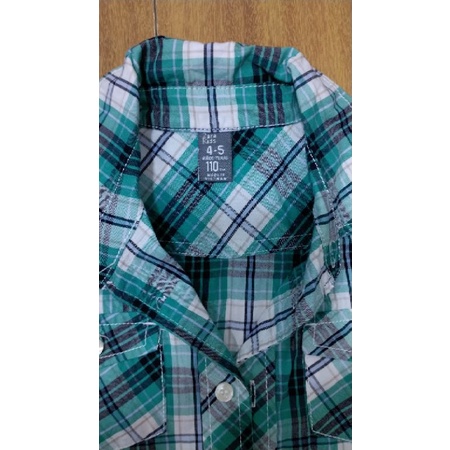 Thanh lý set quần kaki đen áo sơmi Zara hàng xuất cho bé trai <20 ký