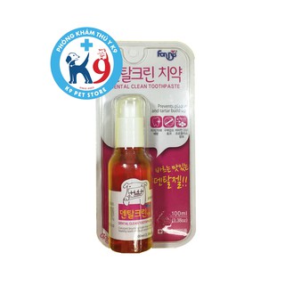 Kem Đánh Răng Cho Thú Cưng Chó Mèo Forcans 100ml