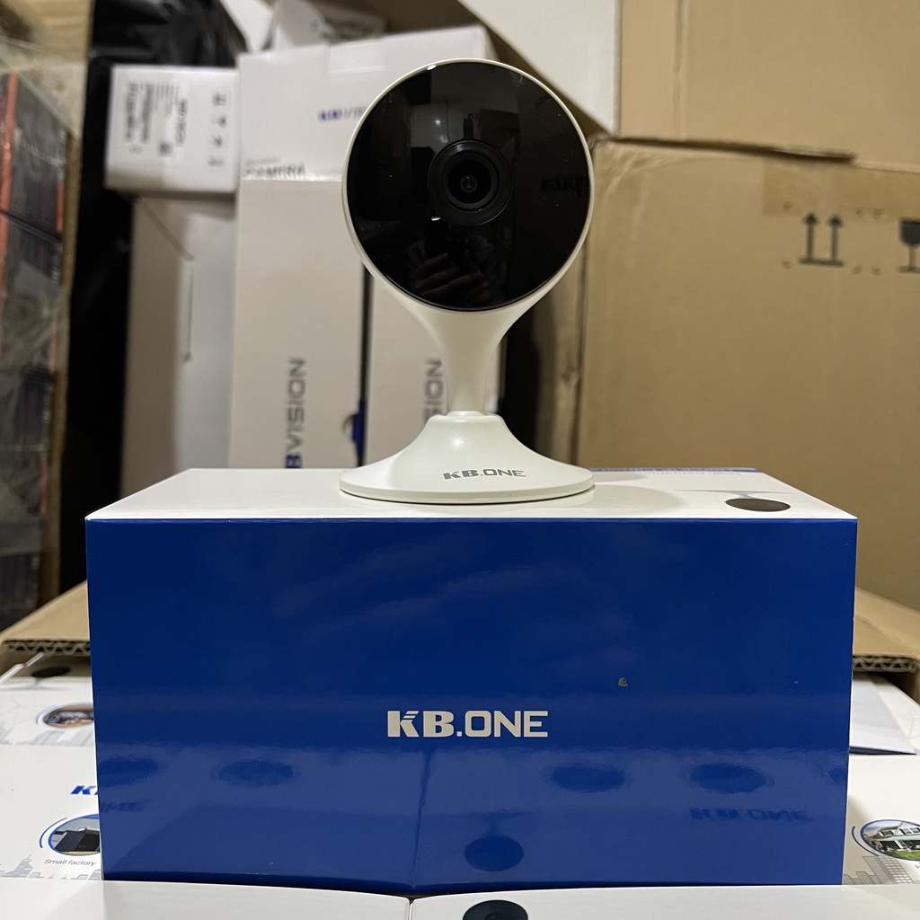 Camera WIFI trong nhà KBONE H21W, cố định góc rộng, bảo hành 24 tháng