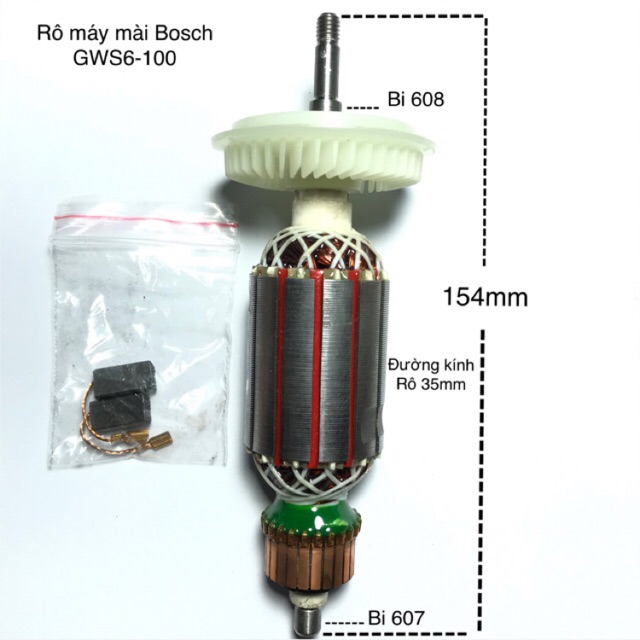 Rô to máy mài Bosch GWS6-100