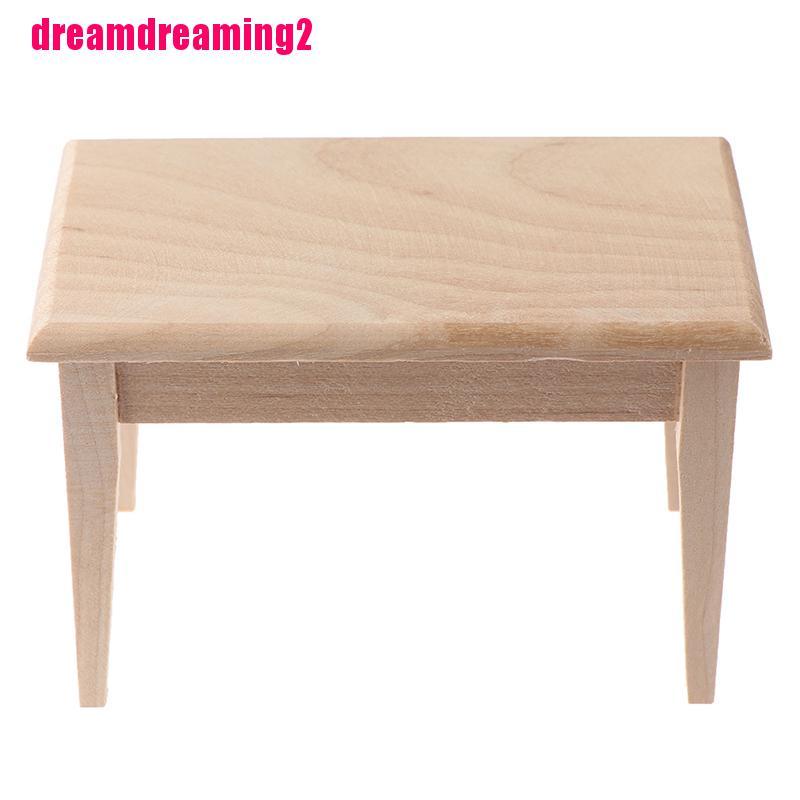 Mô Hình Ghế Gỗ Múa Ba Lê Hình Chữ Nhật Tỉ Lệ 1 / 12