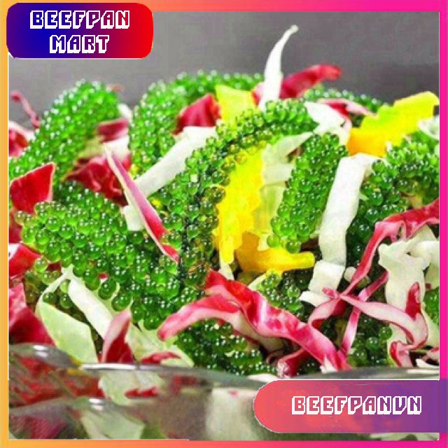 Combo 1 Gói Rong Nho Tách Nước Khánh Hoà 25Gr + 1 Gói Mè Rang 15ml | BigBuy360 - bigbuy360.vn