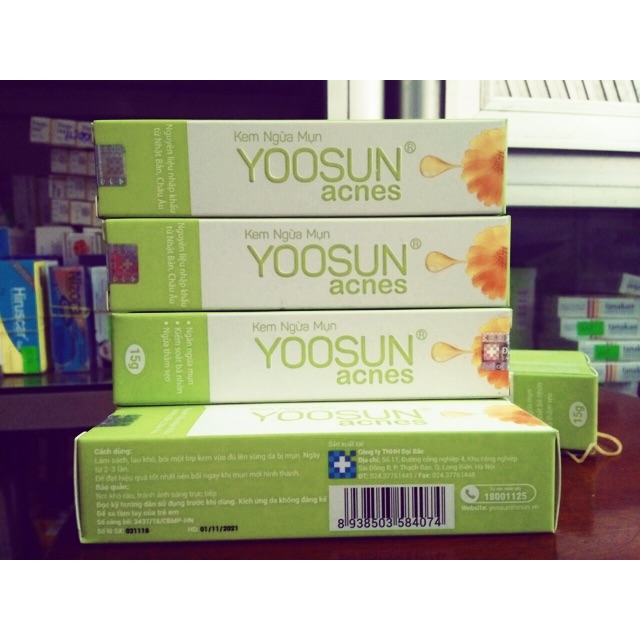 Kem ngừa mụn Yoosun acnes