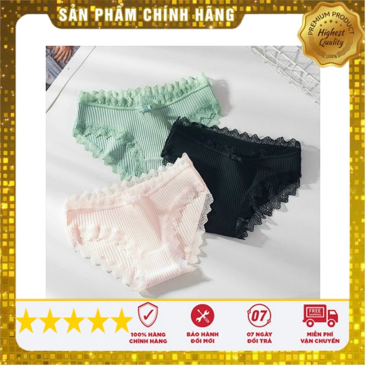 [Freee ship - Chính Hãng - 1 Hộp 5 chiếc] Quần lót nữ Muji chất liệu cotton sợ tre kháng khuẩn, loại cao cấp giá tốt nhấ