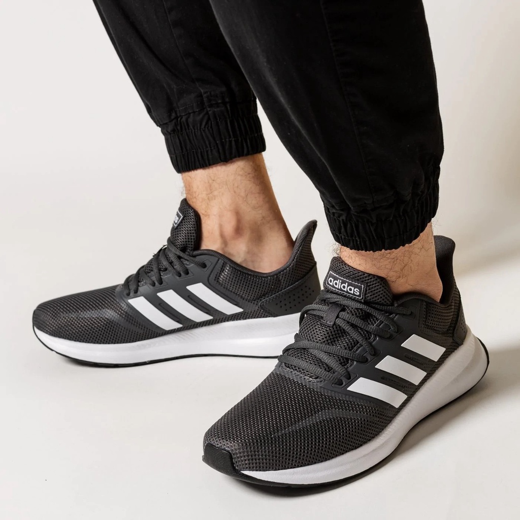 [100% CHÍNH HÃNG] Giày thể thao chạy bộ nam Adidas Falconrun xám Grey - F36200