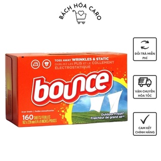 Giấy thơm quần áo Bounce Mỹ 160 tờ