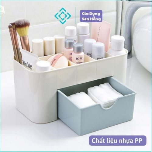 Kệ mỹ phẩm mini nhiều ngăn tiện dụng , kệ mỹ phẩm mini để bàn giúp bàn làm việc gọn gàng hơn