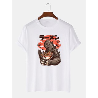 Áo phông Kaiju Trắng (chính hãng Cotton USA)