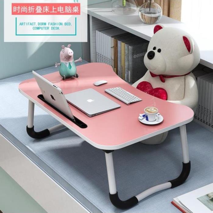 Bàn học gấp gọn thông minh có khe cắm Ipad Bàn nhựa gấp gọn KÍCH THƯỚC 60CM x 40CM x 28 cm