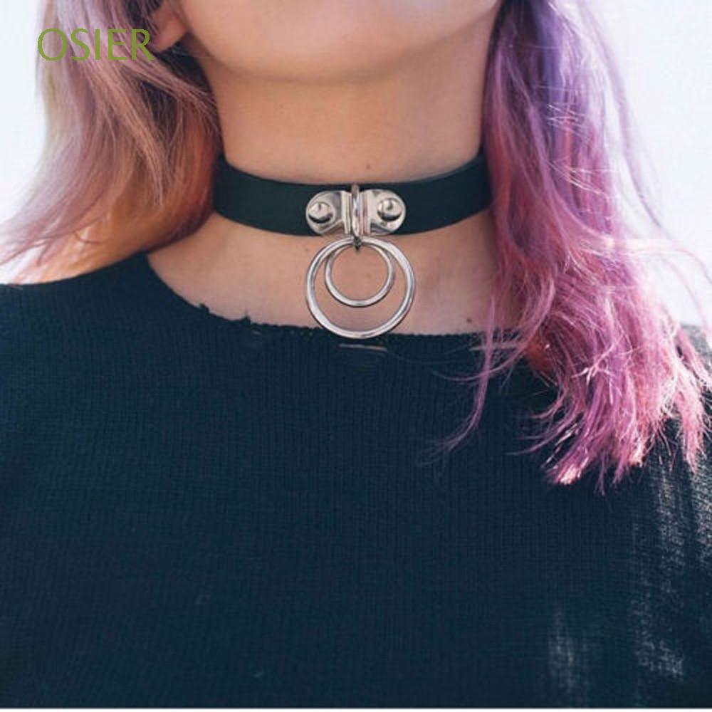Handmade Fashion Punk Dark Rock Choker Necklace
