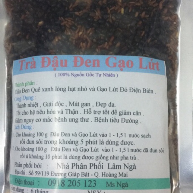 Trà Đỗ Đen Gạo Lứt bán sỉ số lượng lớn ở Hà Nội được đóng gói theo yêu cầu