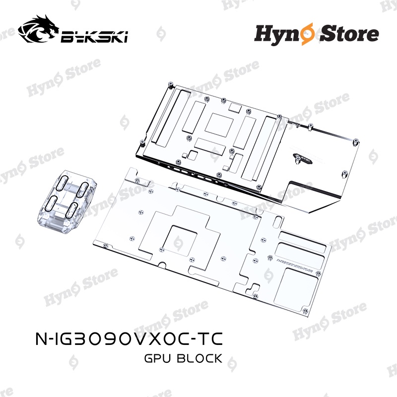 Block tản nhiệt nước Bykski 2 mặt vram Colorful 3080 3090 Tản nhiệt nước custom chất lượng cao - Hyno Store