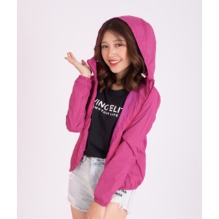 Áo gió nữ 💕 freeship đơn 250k 💕 áo gió trơn 2 lớp lendsead dày dặn loại đẹp
