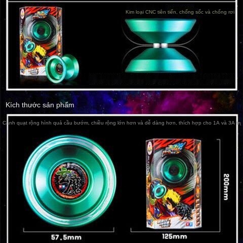 Phép thuật huyền bí chính hãng Audi băng ngọn lửa yo-yo linh hồn đôi yoyo hỏa lực vua trẻ 5 trò chơi kim cương hợp