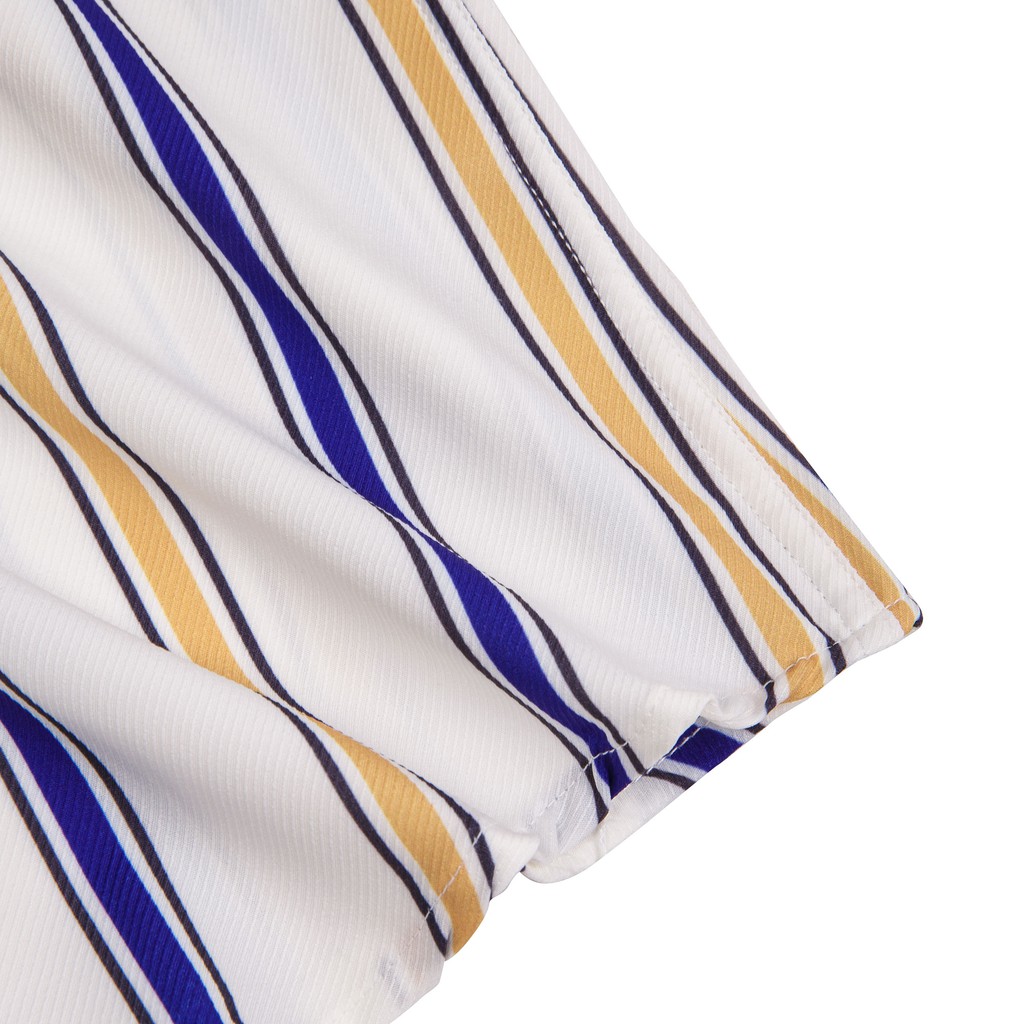 Áo sơ mi nam ngắn tay vải lụa thiết kế hoạ tiết sọc dọc đơn giản- ZUMAN - ASM76 | BigBuy360 - bigbuy360.vn