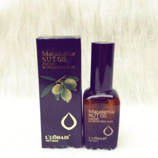TINH DẦU DƯỠNG TÓC MACADAMIA NUT OIL (OLIU)