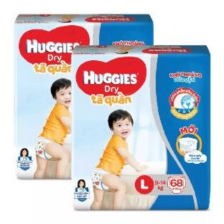 (Đệm mây)Tã/bỉm quần/dán Huggies đủ size M74/L68/XL62/XXL56