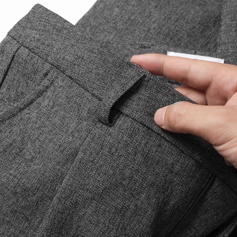 Quần tây nam Double'D chất cotton màu đen xám QTNXĐ00 | BigBuy360 - bigbuy360.vn