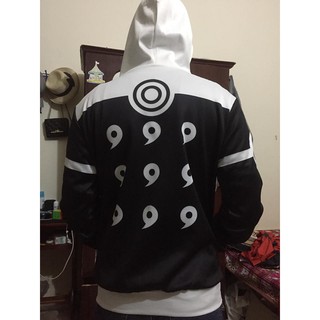 Áo khoác Naruto lục đạo đen
