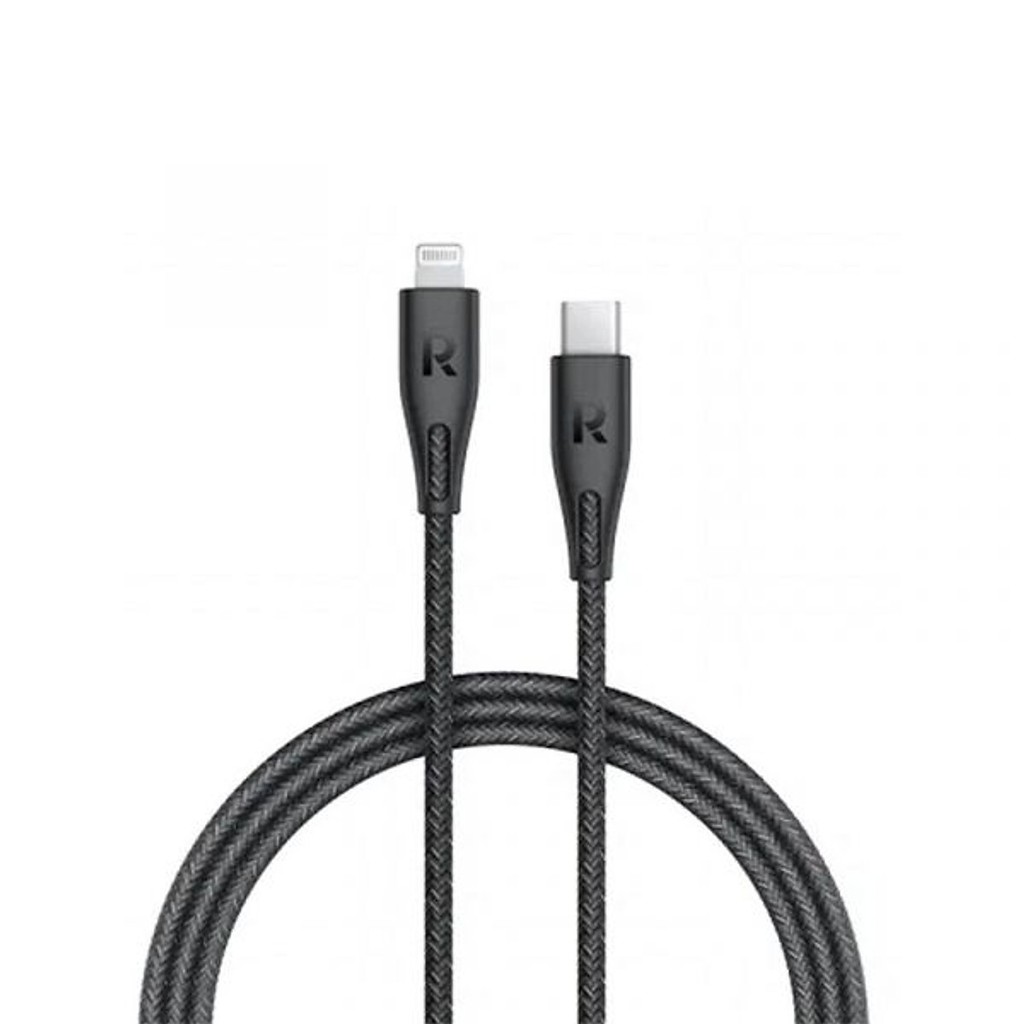 Cáp sạc Type-C To Lightning RAVPower RP-CB1004 1,2M chính hãng bảo hành 18 tháng toàn quốc.
