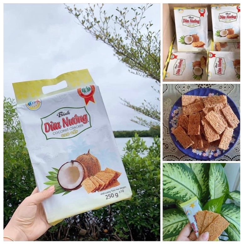 Bánh dừa nướng chính hãng cao cấp-đặc sản Quãng Nam