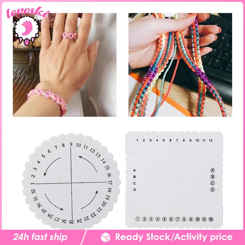 [Lovoski] Đĩa Bện Dây Kumihimo DIY