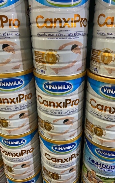 Sữa Bột CanxiPro Vinamilk Lon 900gram-HÀNG CHUẨN CÔNG TY