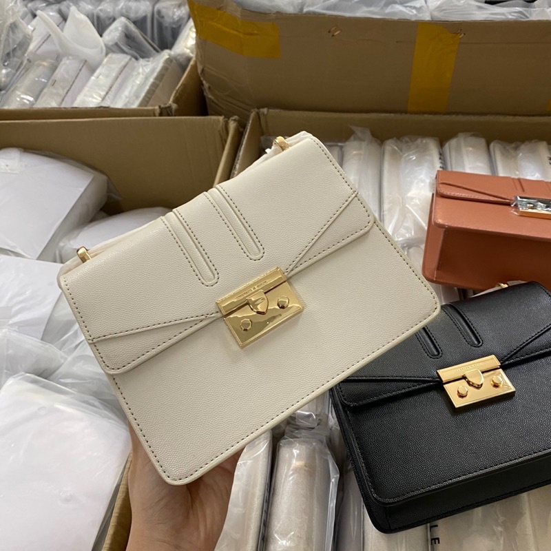 Túi CK Quỳnh Búp Bê size 21 kèm túi vải CK