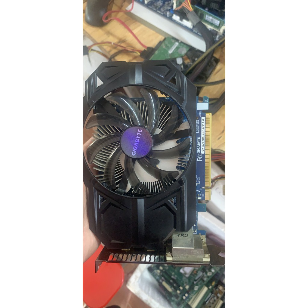 Card VGA Gigabyte GTX 750 2G GDDR5 chính hãng