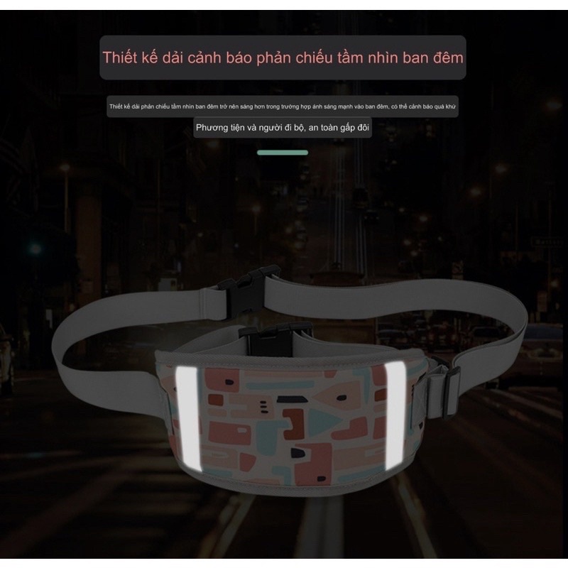 Đai đi xe máy, Đai xe máy an toàn cho trẻ em có phản quang