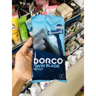 Set 5 dao cạo 2 lưỡi Dorco Hàn Quốc