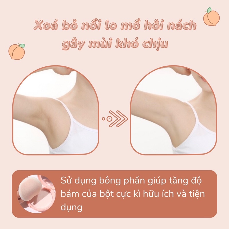 Phấn Hương Đào PEACH DEO PACT SO' NATURAL