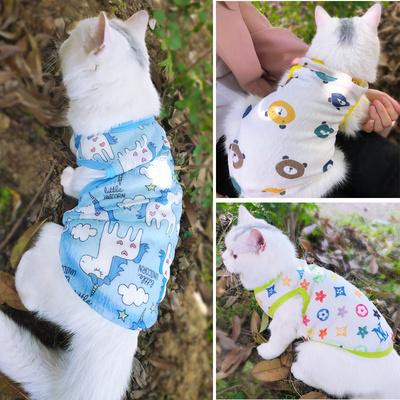 Áo Thun Mỏng Thời Trang Mùa Hè Đáng Yêu Cho Thú Cưng