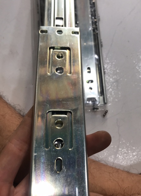 Thanh ray trượt tủ IVAN 2T5, 3T, 4T, 5T