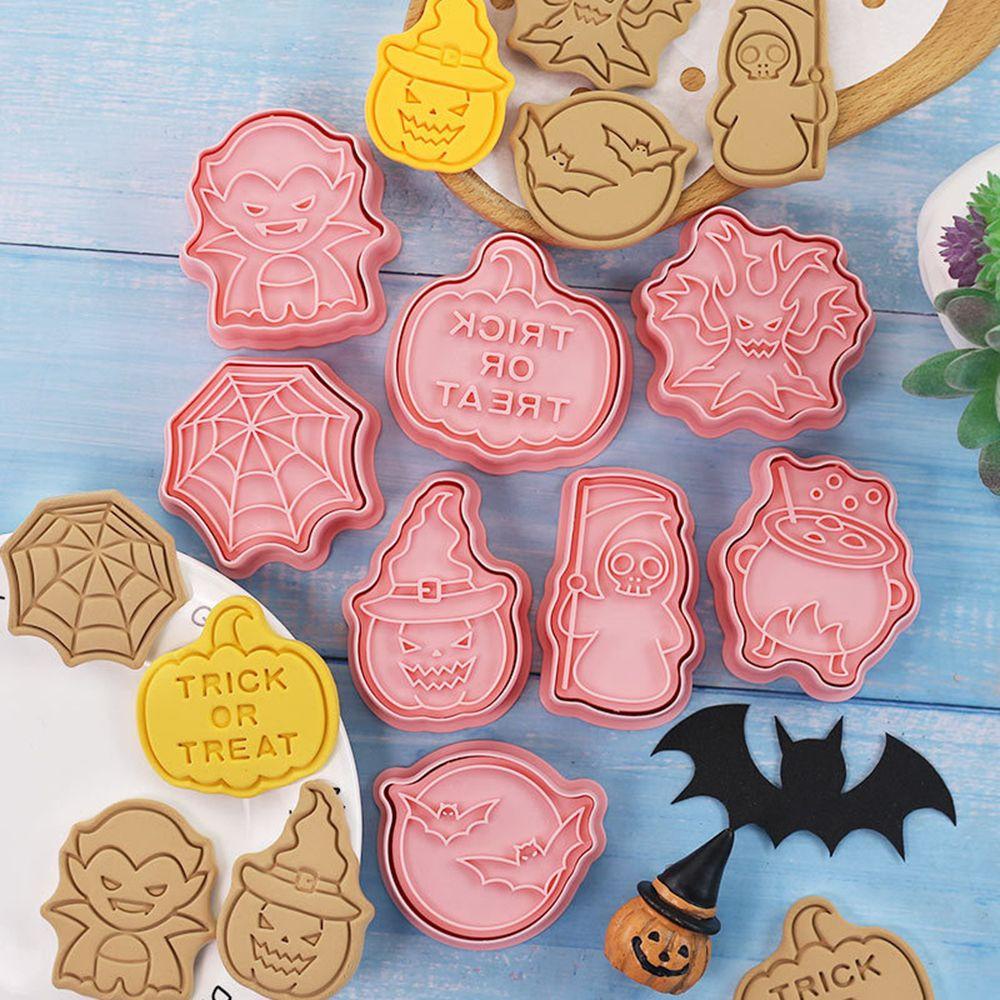 YOLA Khuôn Cắt Bánh Quy Trang Trí Halloween Cho Bé