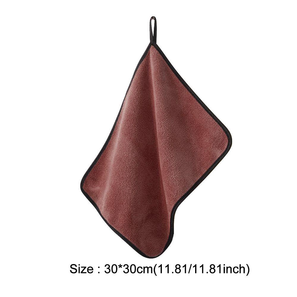 Bộ 3 Khăn Lau Xe Hơi Vải Lông Cừu San Hô Siêu Thấm Hút Nhanh Khô