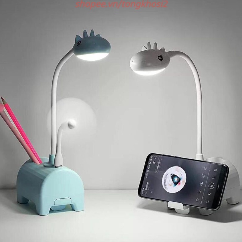 Đèn Học Để Bàn, Đèn Học 3 Chế Độ Sáng Chống Cận Gấp Gọn LED USB Cao Cấp, Cảm Ứng Tích Điện Thông Minh Đa Năng Cao Cấp