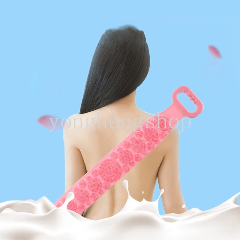 Bàn Chải Chà Lưng Mát Xa Cơ Thể Bằng Silicon 60cm Tiện Dụng Cho Nhà Tắm