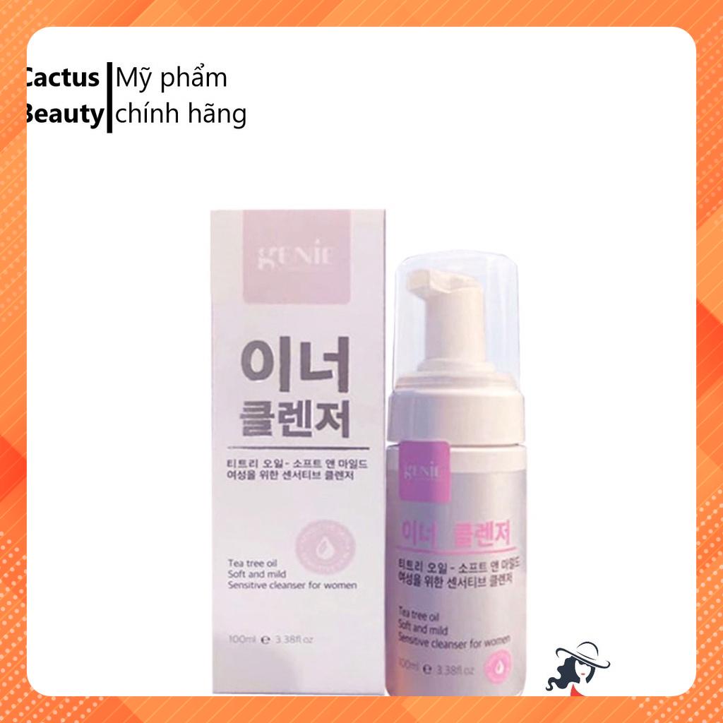 Dung dịch vệ sinh phụ nữ Genie Tea Tree Oil 100ml