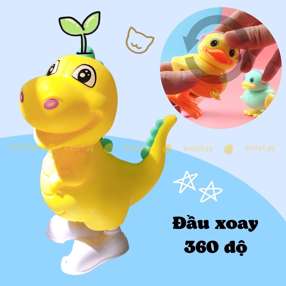 Đồ chơi trẻ em gà con vặn cót bật nhảy chạy trớn cho trẻ em bé trai bé gái 6m 12m 1 2 3 4 tuổi babyegg baby egg