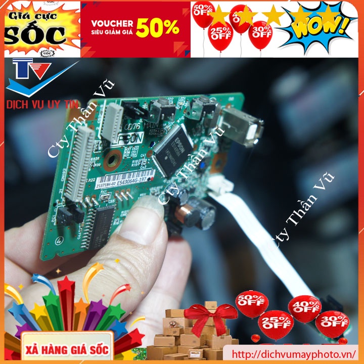 Main card formater Epson L120 hàng zin bóc máy chuẩn có bao test có bảo hành