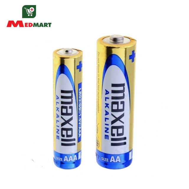 Pin Cao Cấp Maxell Vỉ 2 Viên, Dùng Cho Máy Đo Huyết Áp, Chính Hãng Nhật Bản - Medmart