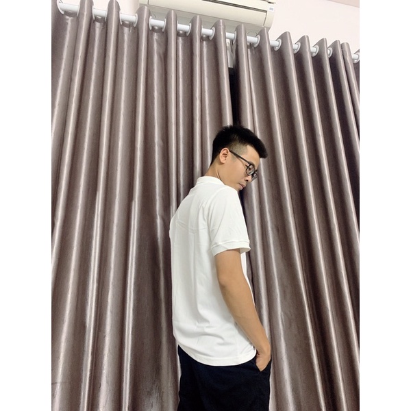 Áo thun nam POLO PL02 trơn vải cá sấu Cotton tay ngắn basic _ phong cách lịch lãm,công sở