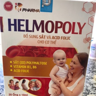 Sắt helmopoly bổ sung sắt cho trẻ em và người lớn