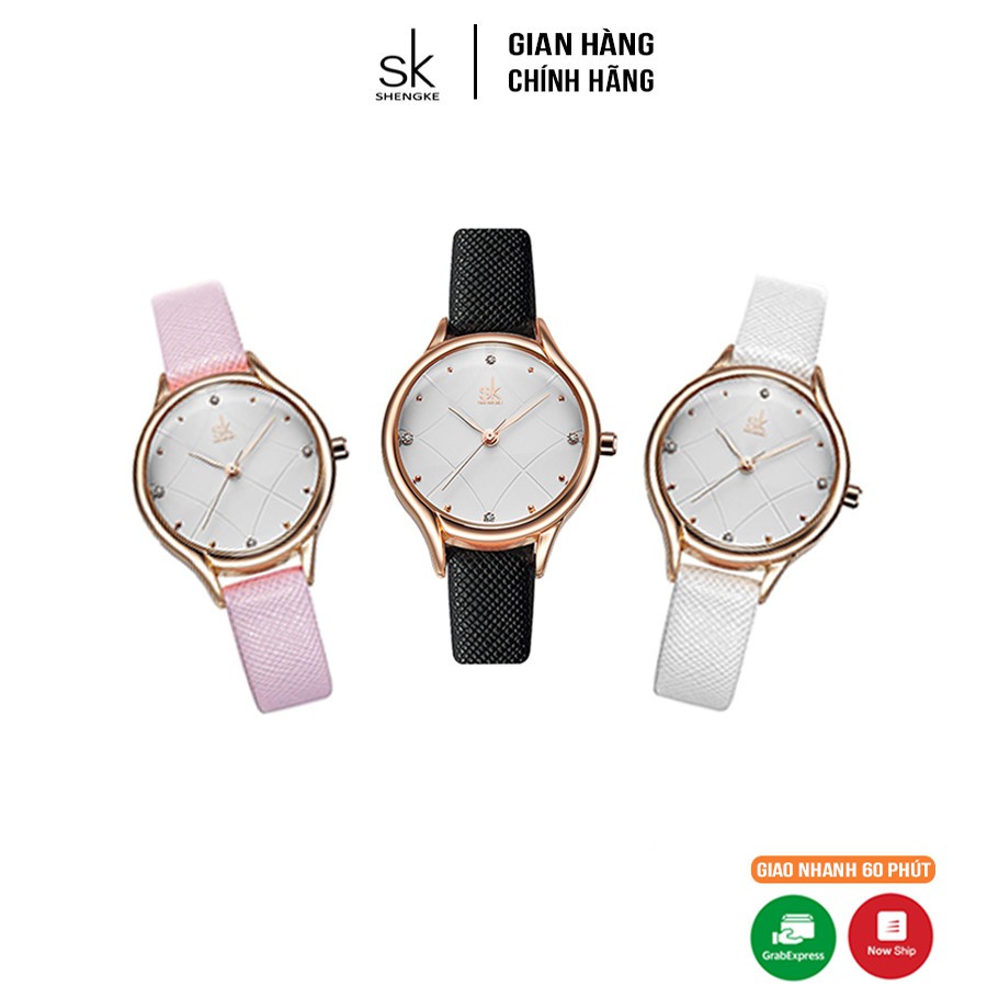 [SHENGKE CHÍNH HÃNG] Đồng hồ nữ Chính Hãng Shengke Korea K8013