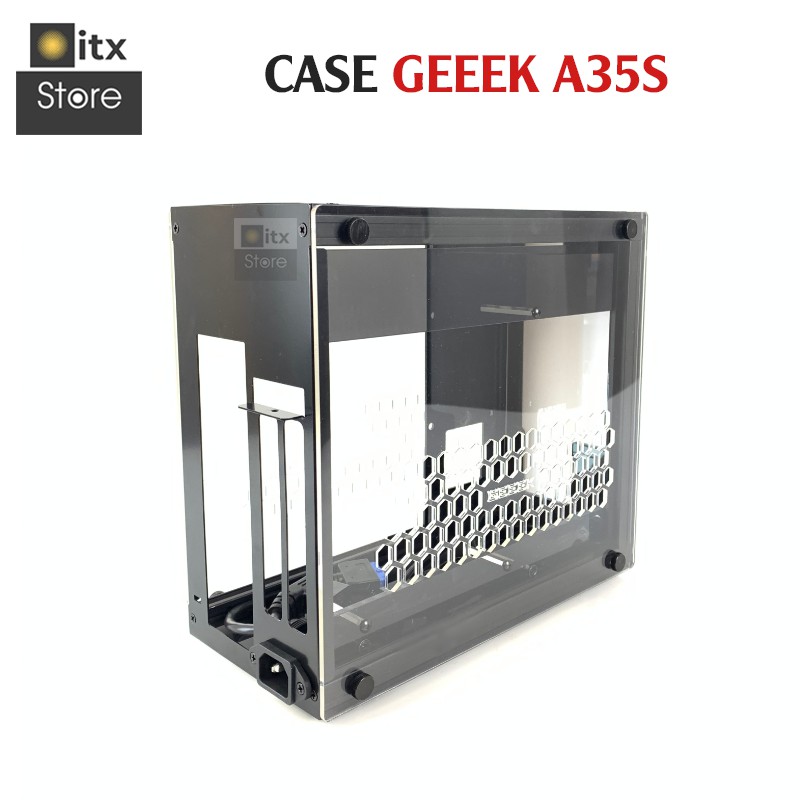 [ITX Store] - Case mini ITX GEEEK A35S - Hỗ trợ VGA dài 2 Fan