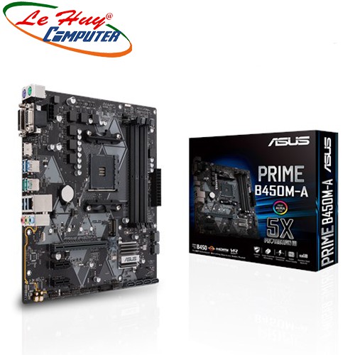 Bo mạch chủ - Mainboard Asus PRIME B450M-A