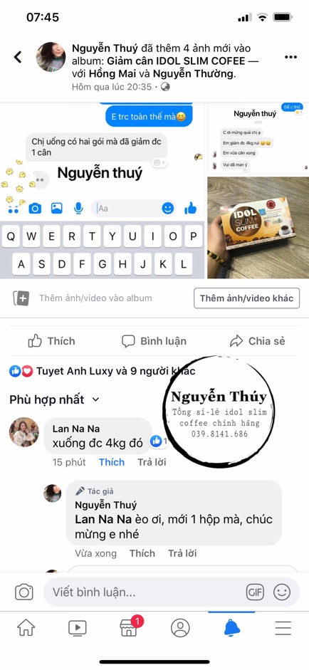 Cà phê giảm cân IDOLSLIM loại chuẩn MẠNH | BigBuy360 - bigbuy360.vn