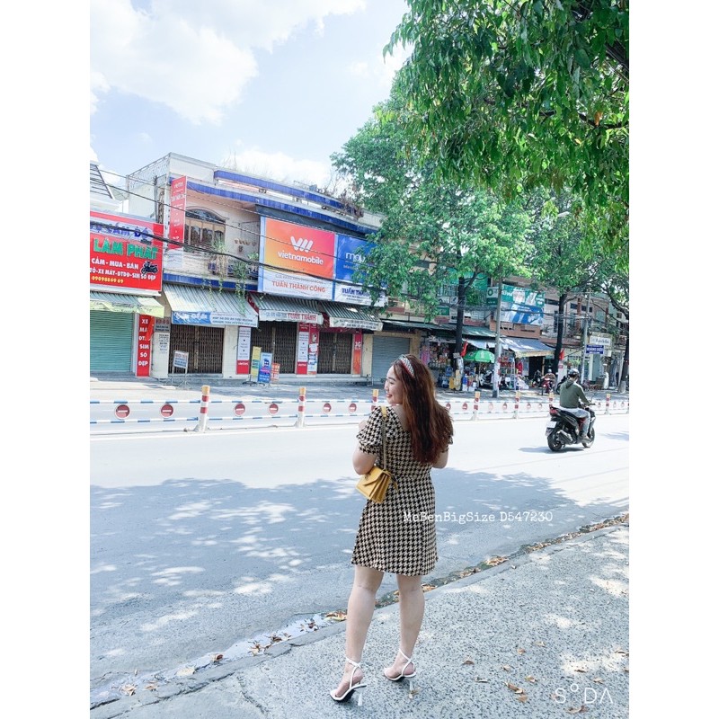 #BIGSIZE ĐẦM CỔ U TAY PHỒNG | BigBuy360 - bigbuy360.vn