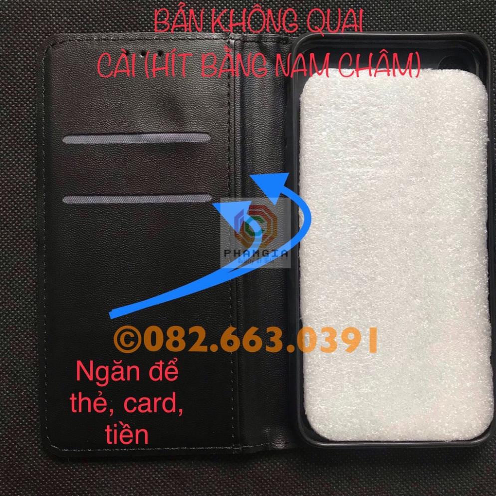 Bao da Vsmart Aris/ Aris pro  nắp gập, chống đỡ xem phim, chất da sang trọng